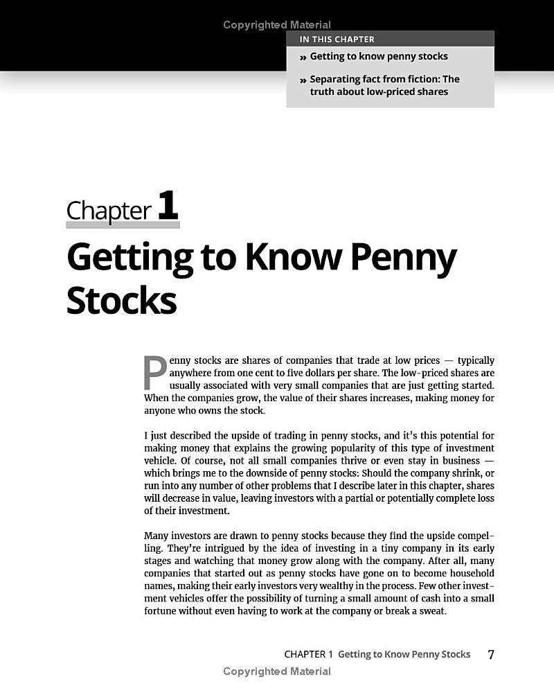 penny stocks for dummies 3rd edition - Ảnh 12