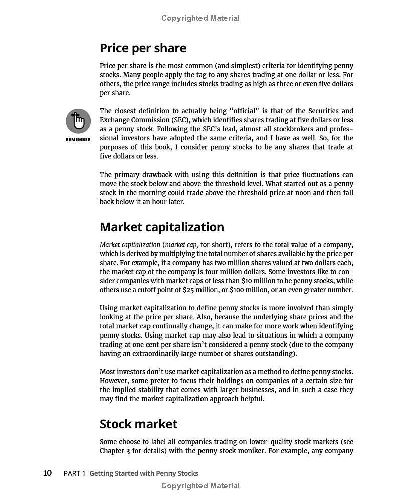 penny stocks for dummies 3rd edition - Ảnh 15