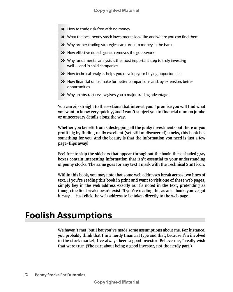 penny stocks for dummies 3rd edition - Ảnh 7