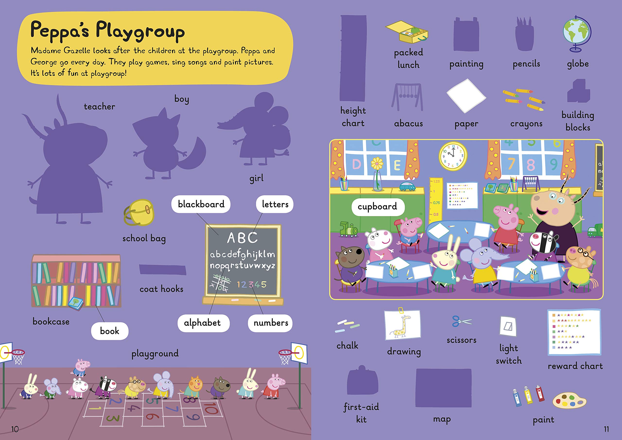 peppa pig: 1000 first words sticker book - Ảnh 5