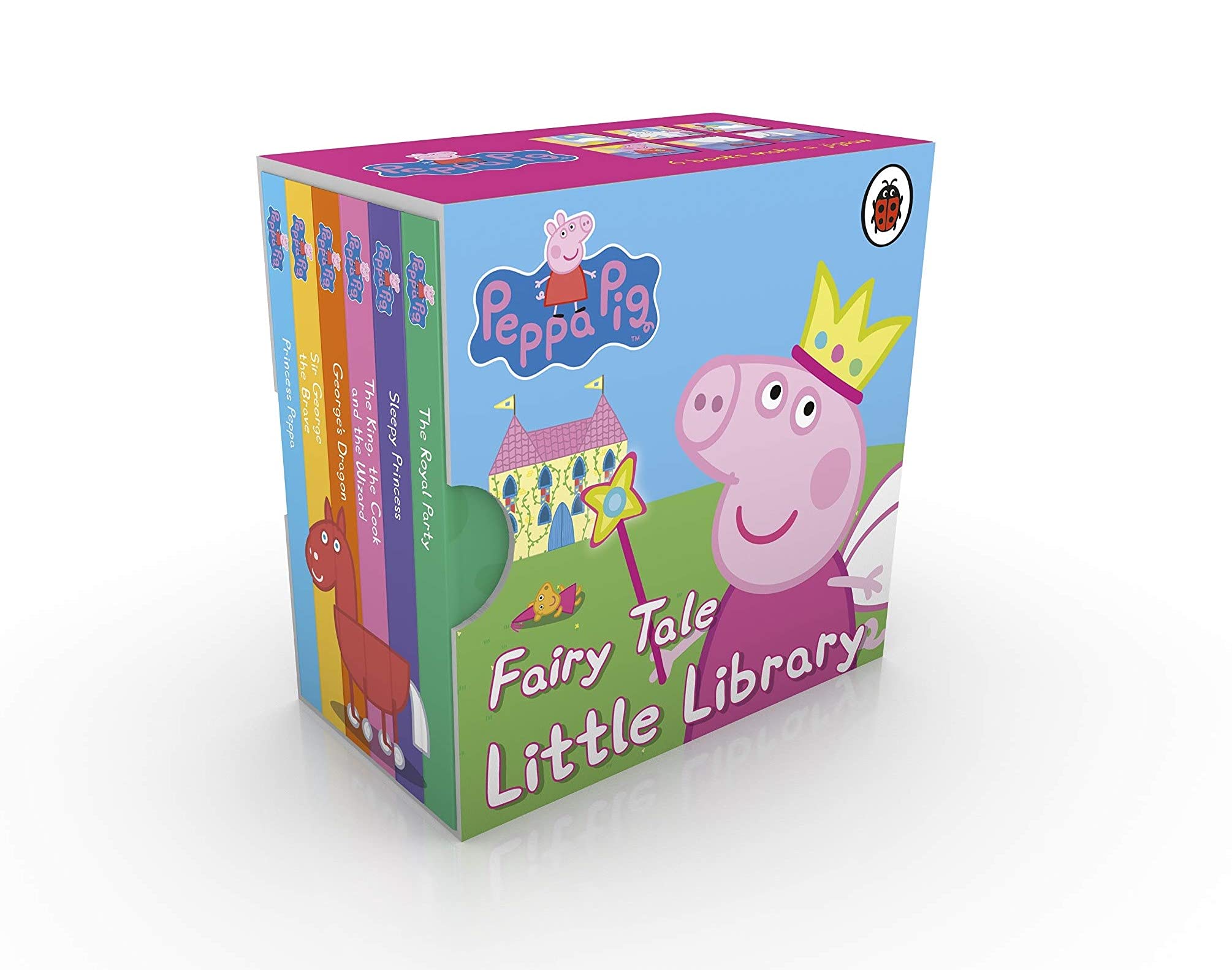 peppa pig: fairy tale little library by holowaty, lauren (2010) - Ảnh 2