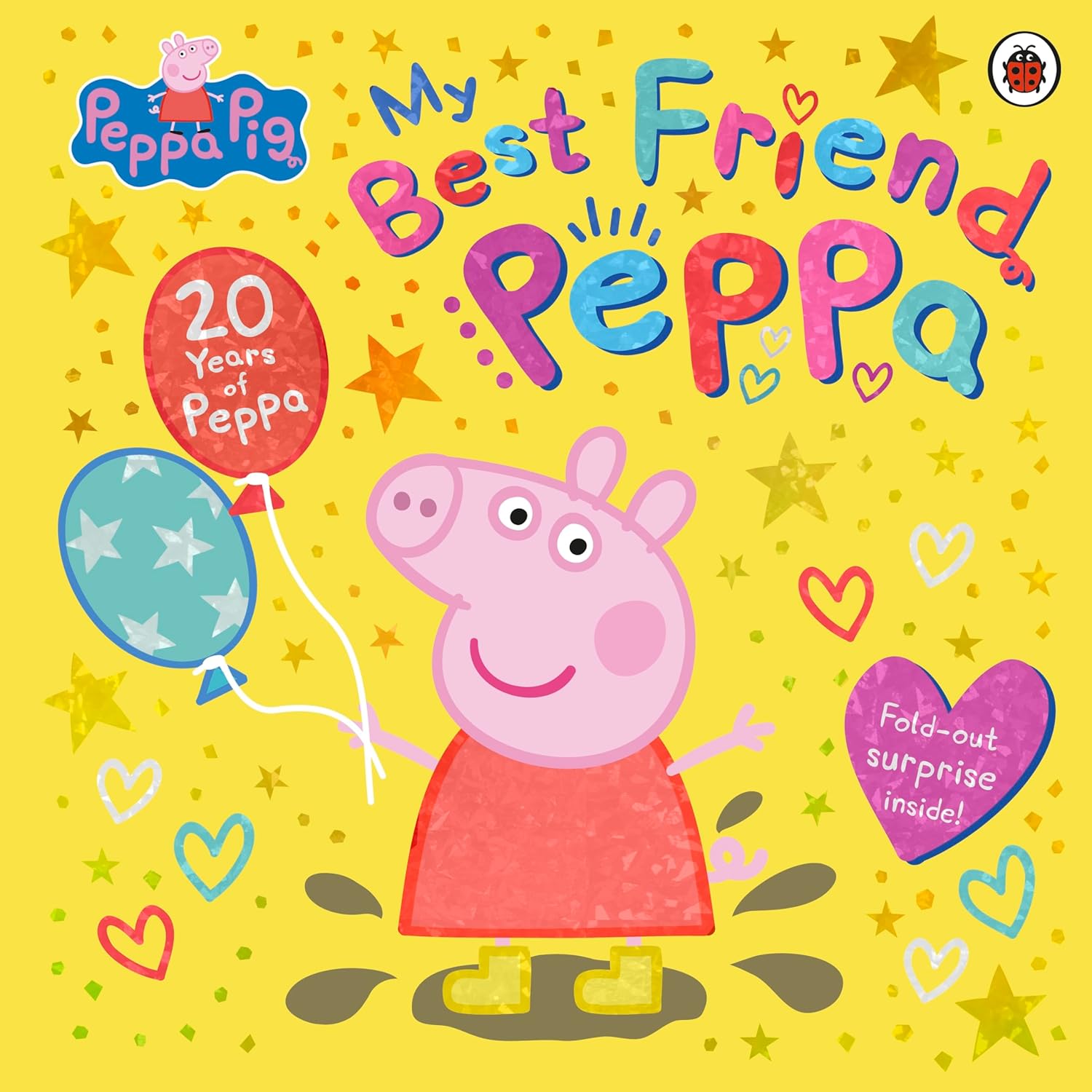 peppa pig - my best friend peppa - 20th anniversary picture book - Ảnh 2
