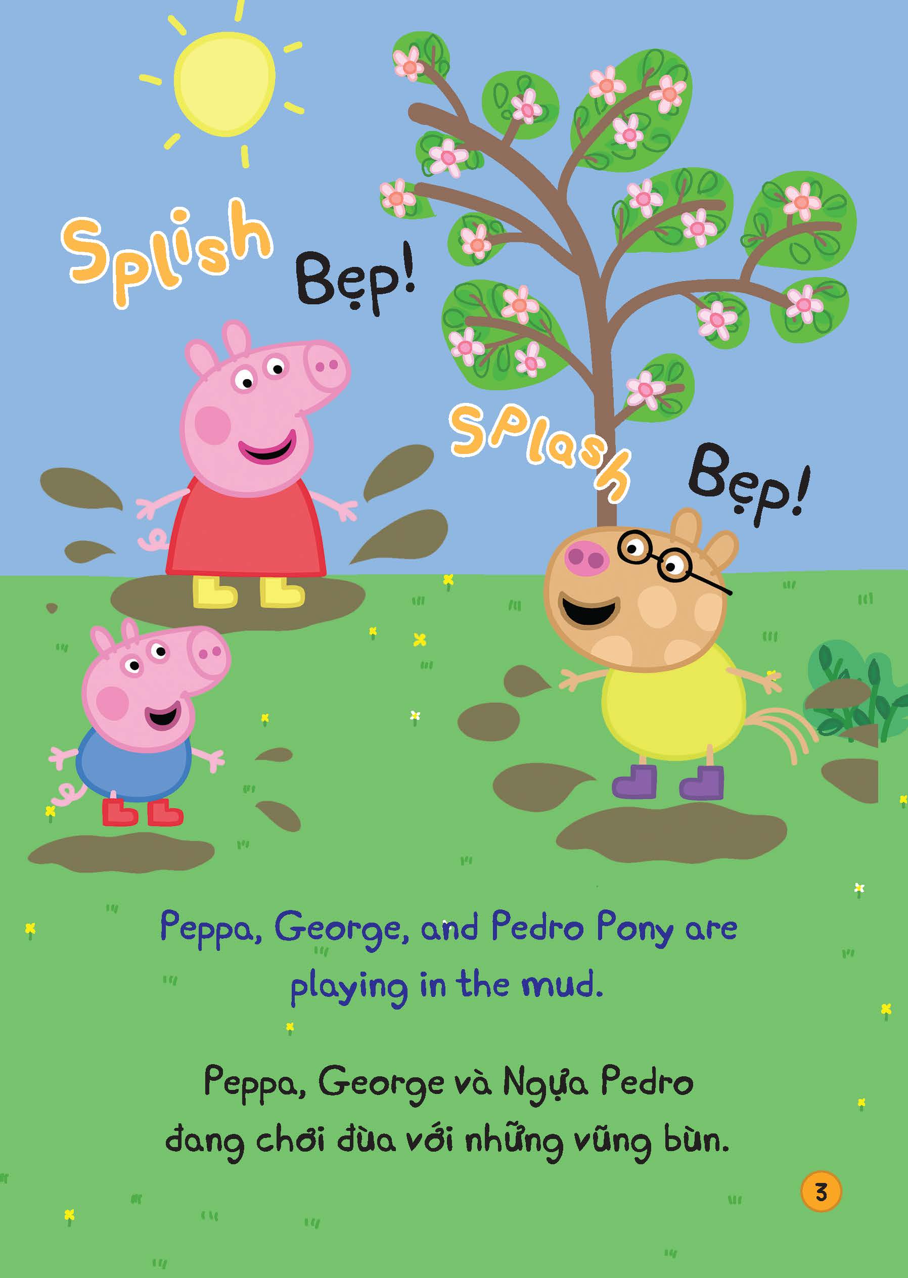 peppa pig - new glasses - cặp kính mới của peppa - song ngữ anh-việt - Ảnh 5
