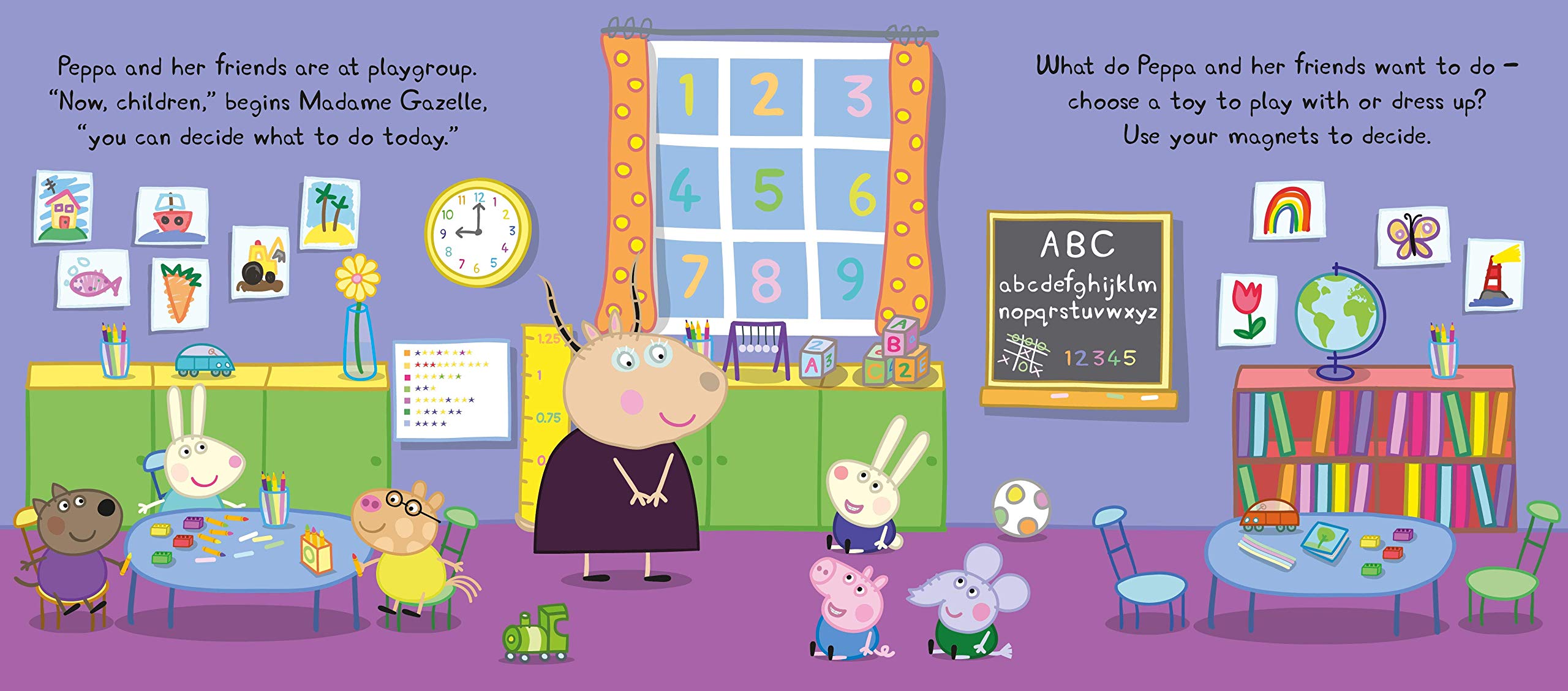 peppa pig: peppa and friends magnet book - Ảnh 2