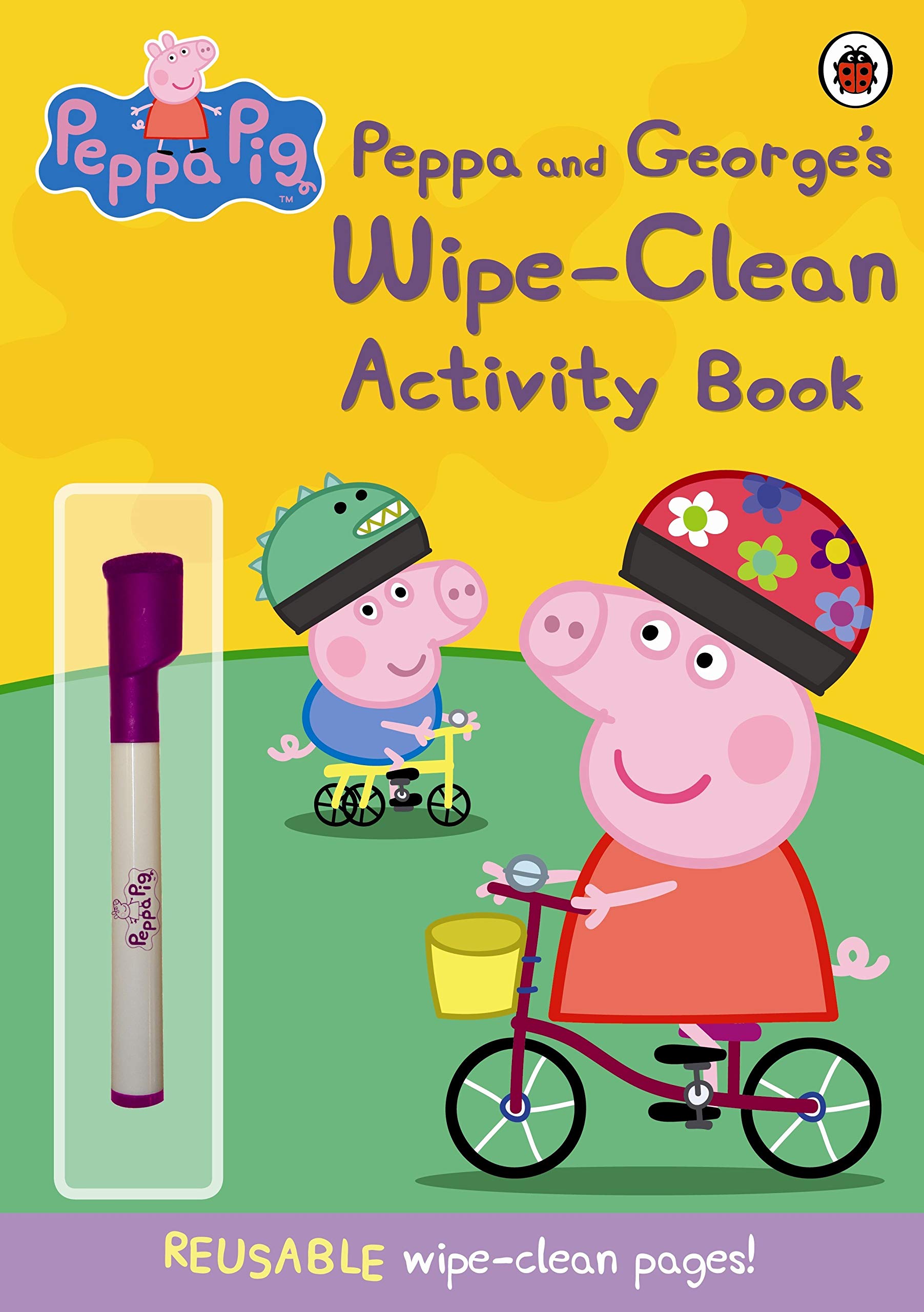 peppa pig: peppa and george's wipe-clean activity book - Ảnh 2