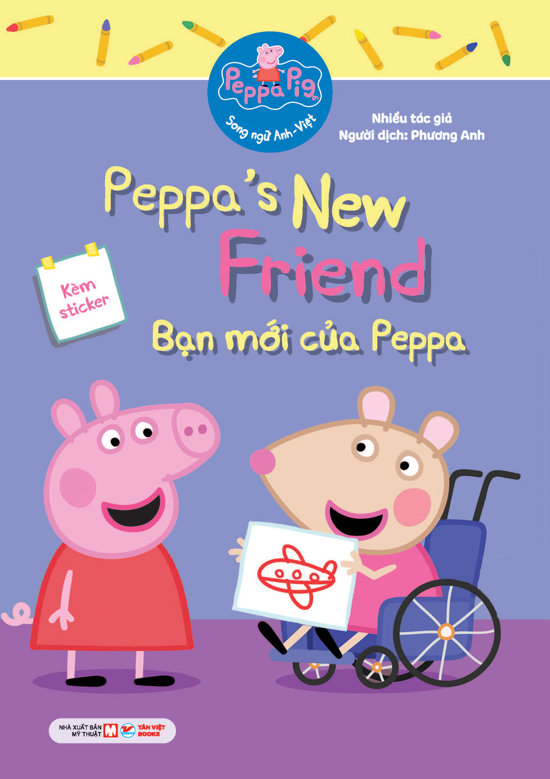 peppa pig - peppaℹs new friend - bạn mới của peppa - song ngữ anh-việt - Ảnh 2