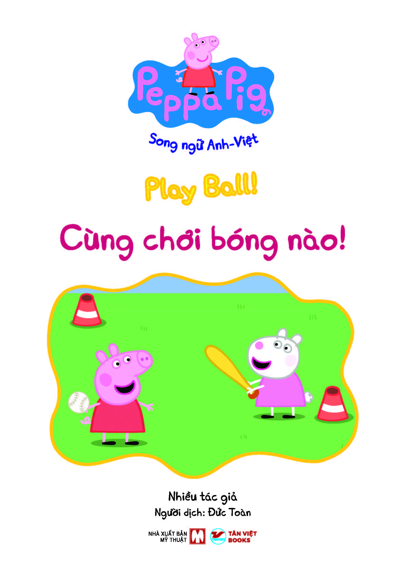 peppa pig - play ball! - chơi bóng nào! - song ngữ anh-việt - Ảnh 3