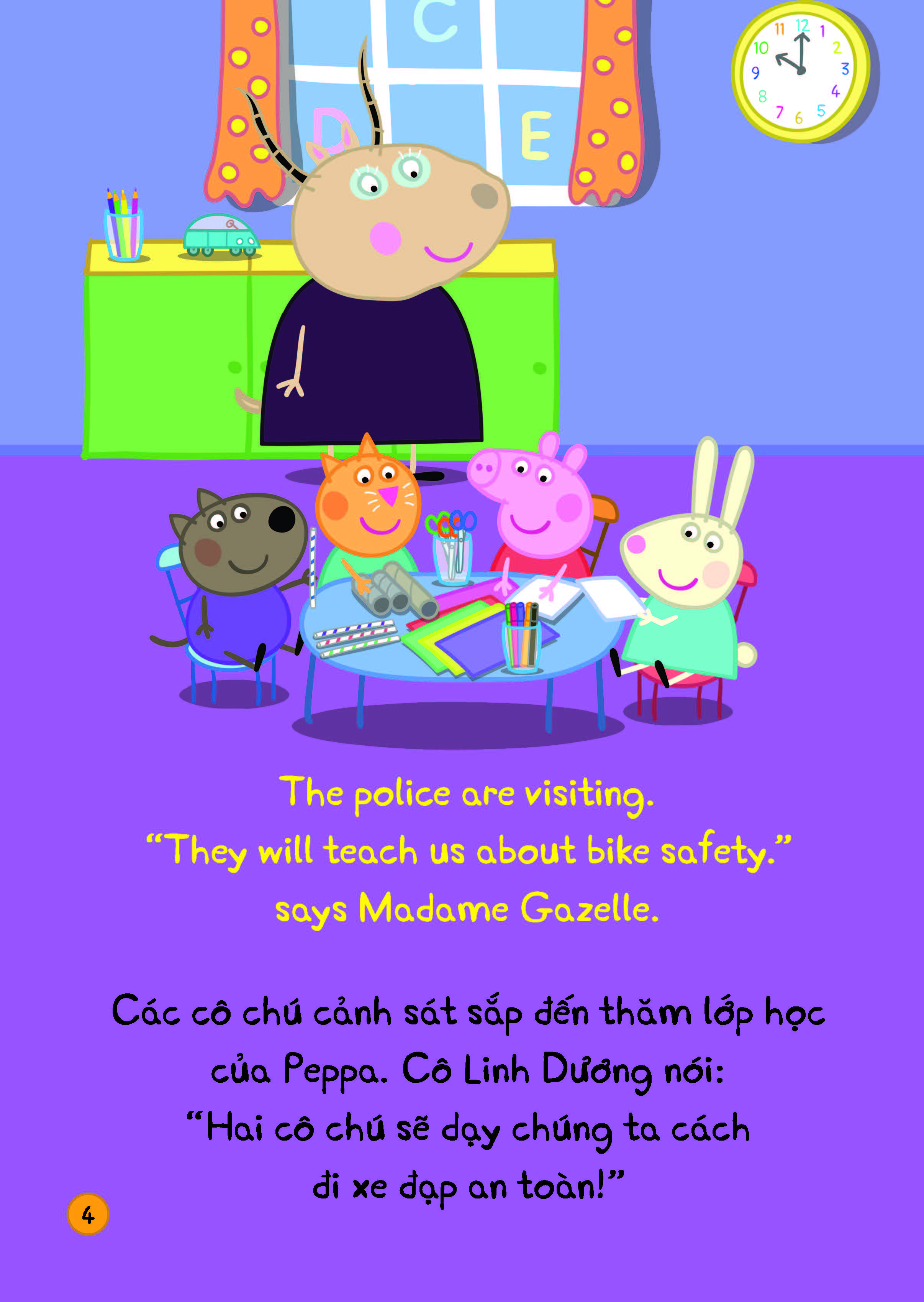 peppa pig - safety first! - an toàn là trên hết! - song ngữ anh-việt - Ảnh 6