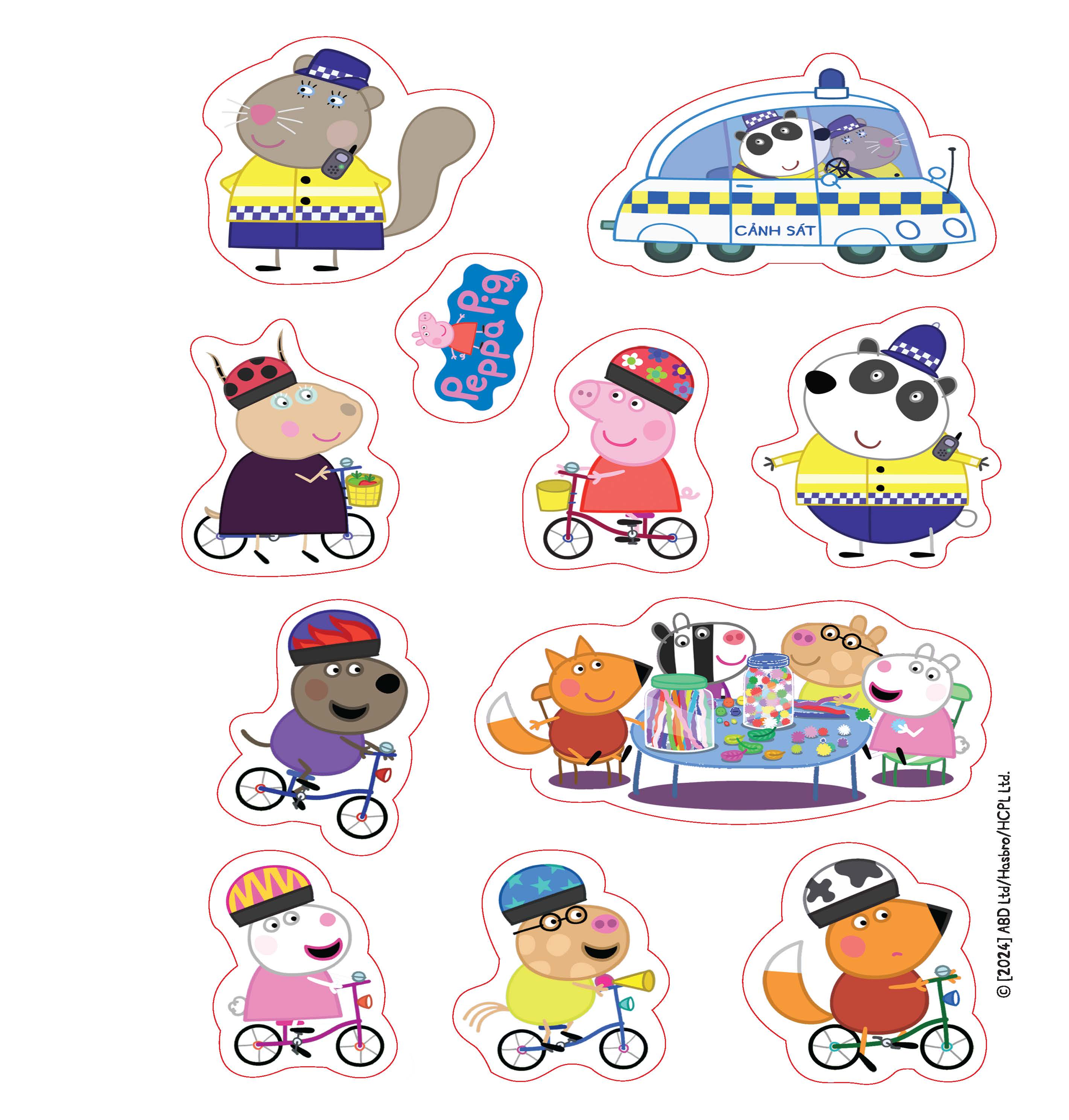 peppa pig - safety first! - an toàn là trên hết! - song ngữ anh-việt - Ảnh 8