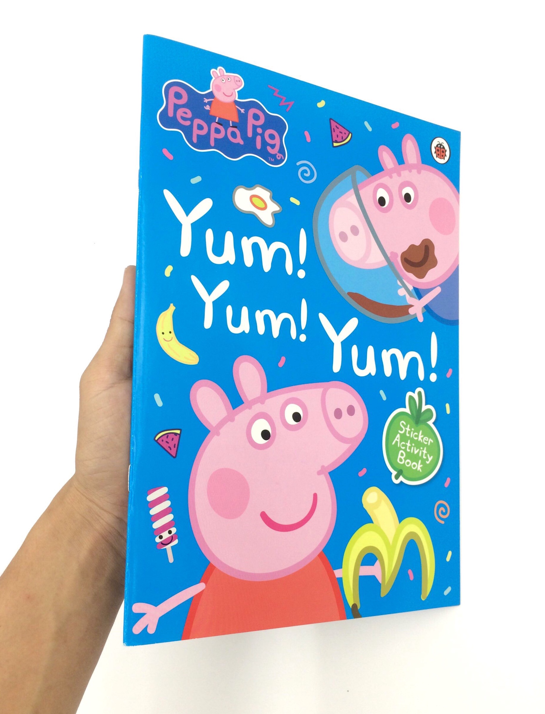 peppa pig: yum! yum! yum! sticker activity book - Ảnh 10