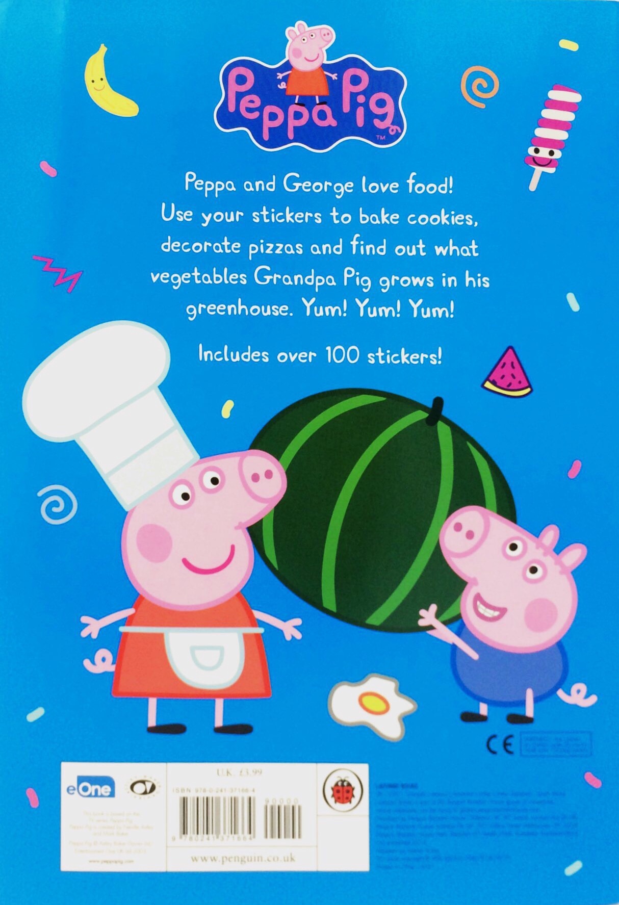 peppa pig: yum! yum! yum! sticker activity book - Ảnh 9