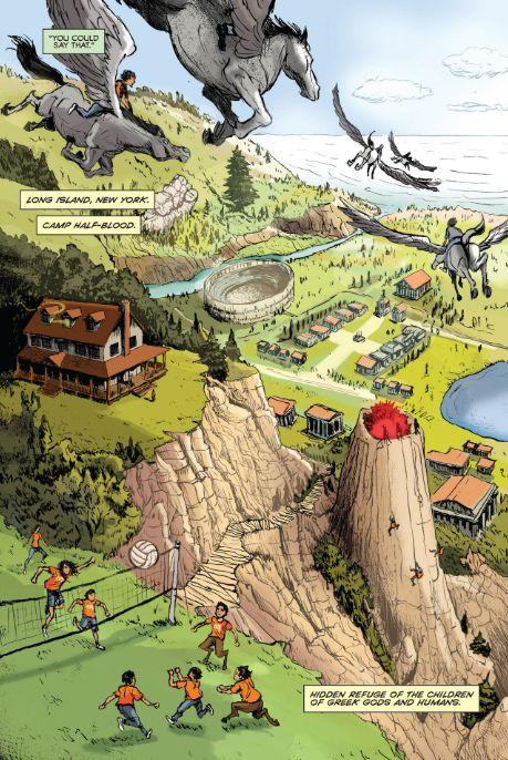 percy jackson and the olympians: battle of the labyrinth (graphic novel) - Ảnh 10