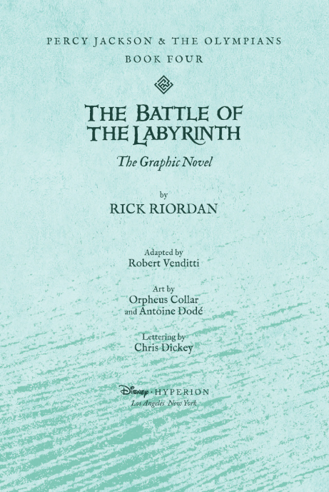 percy jackson and the olympians: battle of the labyrinth (graphic novel) - Ảnh 3