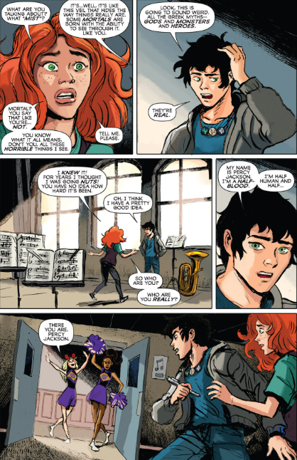percy jackson and the olympians: battle of the labyrinth (graphic novel) - Ảnh 6