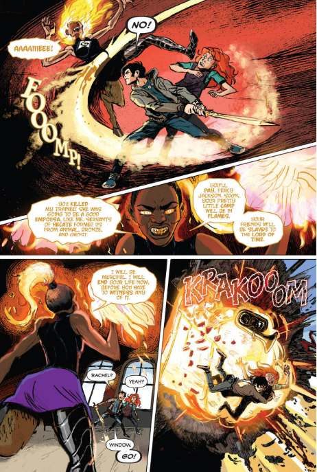 percy jackson and the olympians: battle of the labyrinth (graphic novel) - Ảnh 8