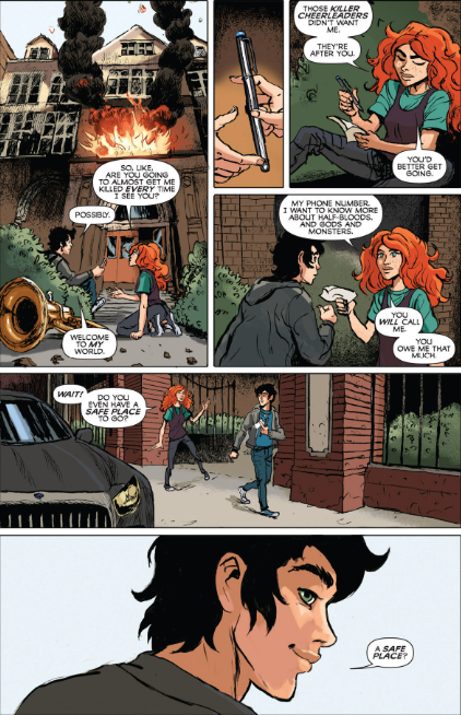 percy jackson and the olympians: battle of the labyrinth (graphic novel) - Ảnh 9