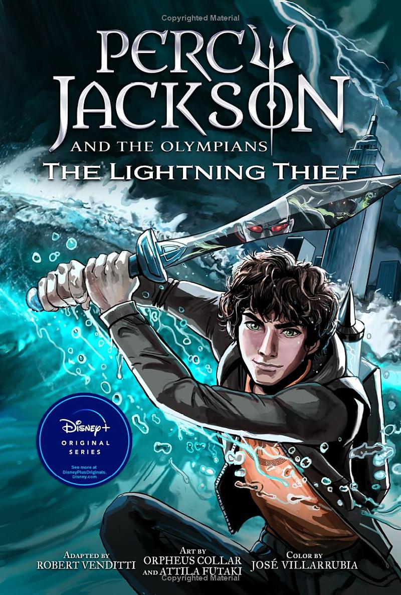 percy jackson and the olympians: the lightning thief (graphic novel) - Ảnh 2
