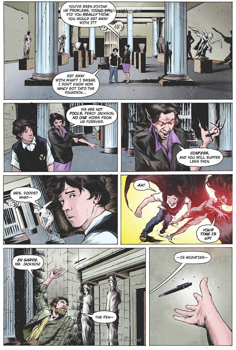 percy jackson and the olympians: the lightning thief (graphic novel) - Ảnh 7