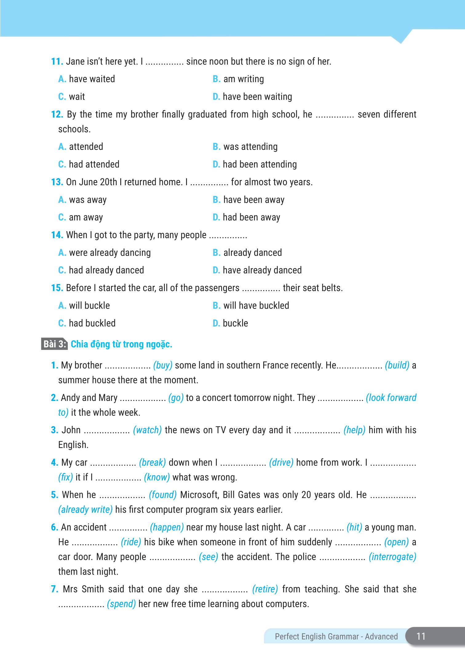 perfect english grammar - cẩm nang tự học toàn diện ngữ pháp tiếng anh - advanced - Ảnh 11