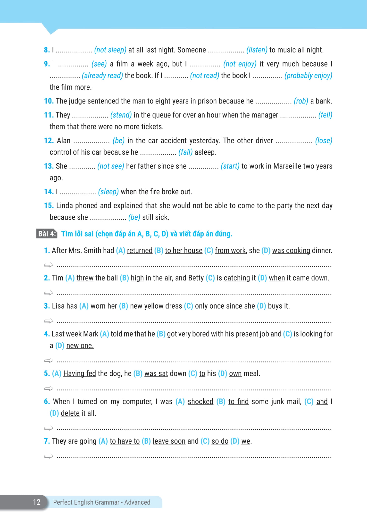 perfect english grammar - cẩm nang tự học toàn diện ngữ pháp tiếng anh - advanced - Ảnh 12