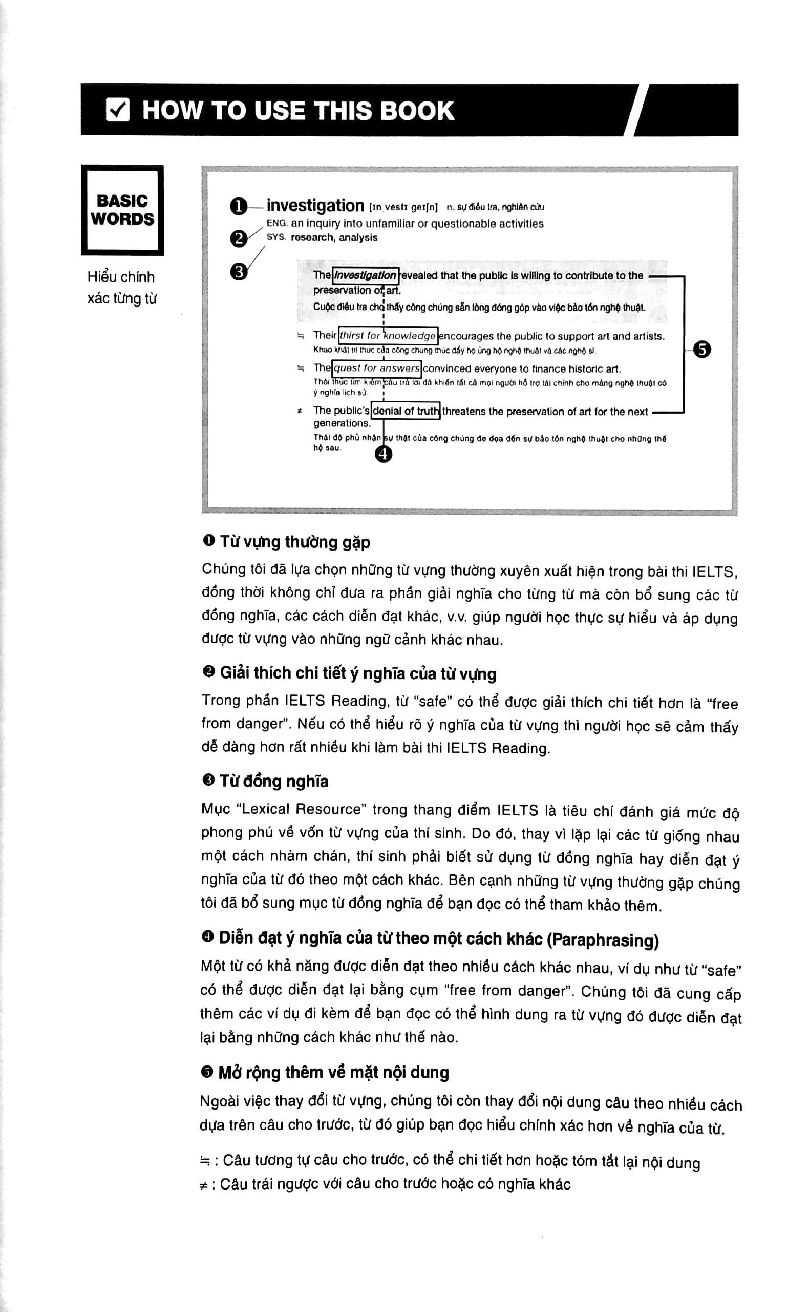 perfect ielts vocabulary - bí kiếp chinh phục 4 kỹ năng trong kỳ thi ielts - Ảnh 4