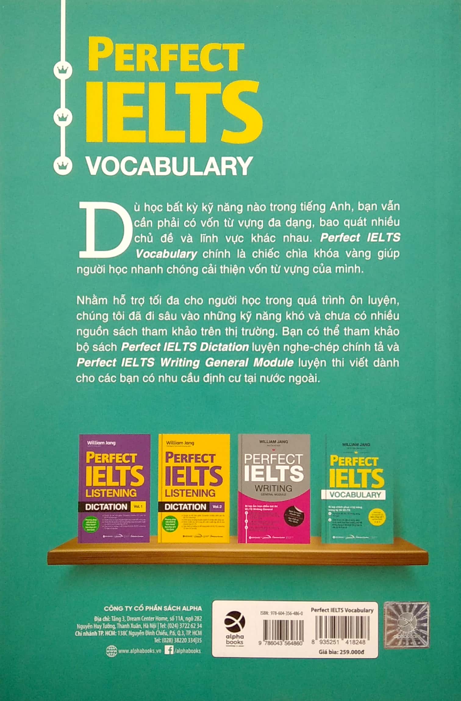 perfect ielts vocabulary - bí kiếp chinh phục 4 kỹ năng trong kỳ thi ielts - Ảnh 6