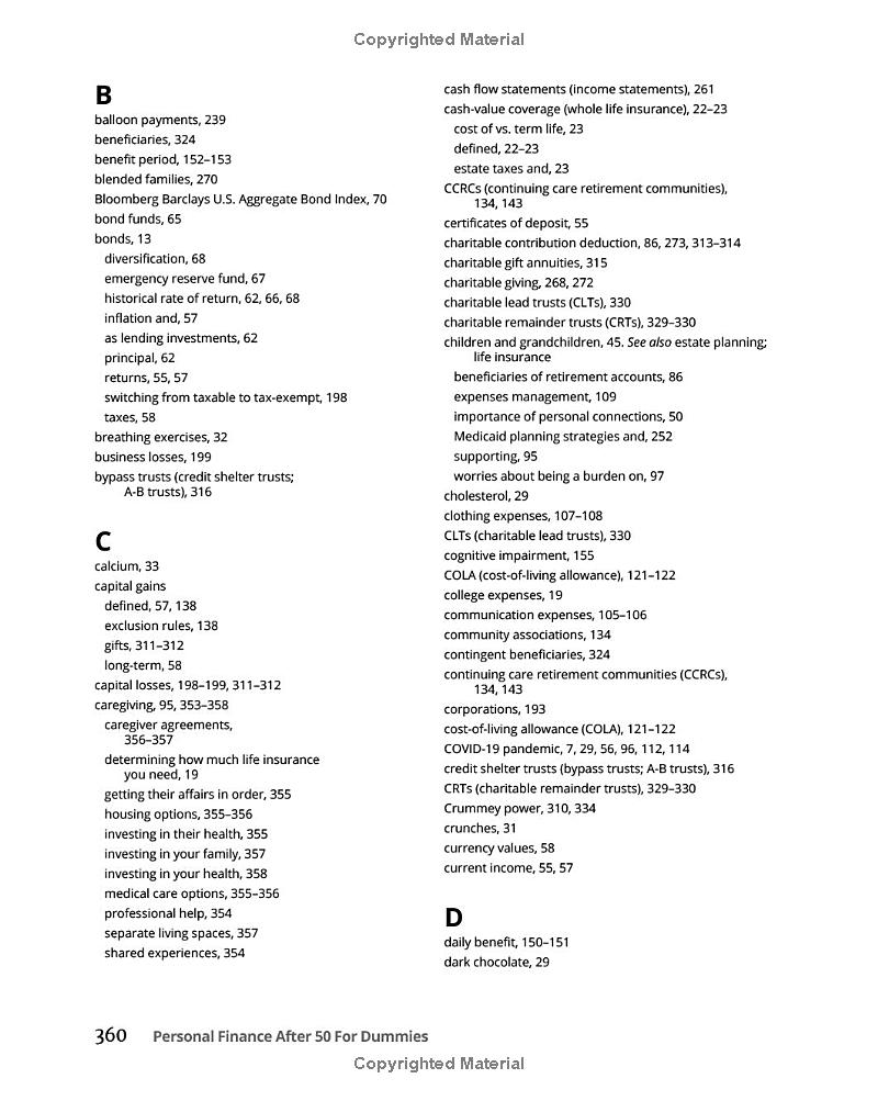 personal finance after 50 for dummies 3rd edition - Ảnh 15