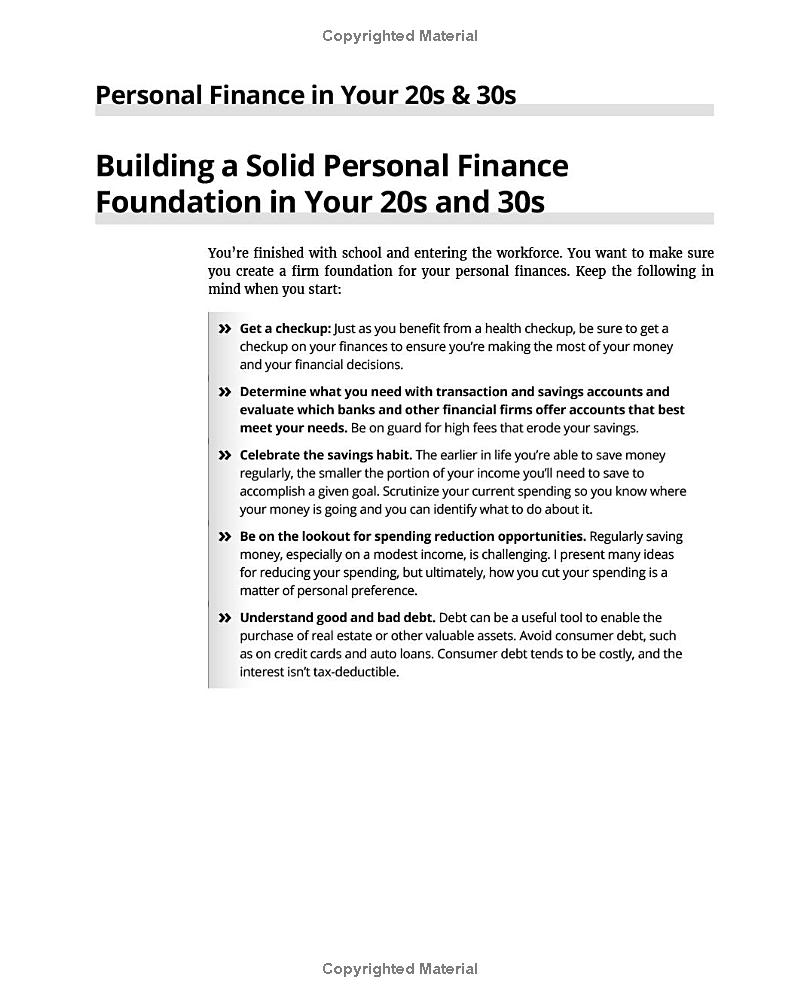 personal finance in your 20s & 30s for dummies - 3rd edition - Ảnh 3