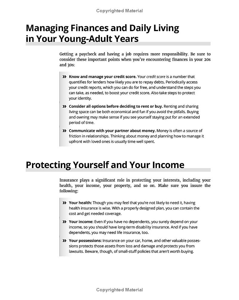 personal finance in your 20s & 30s for dummies - 3rd edition - Ảnh 4