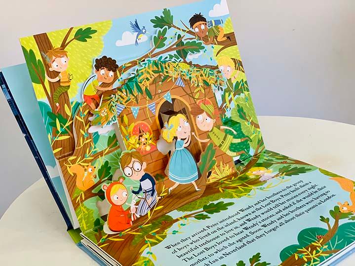 peter pan pop-up books - Ảnh 3