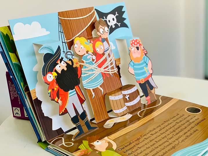 peter pan pop-up books - Ảnh 4