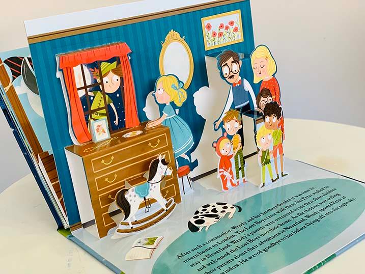 peter pan pop-up books - Ảnh 5