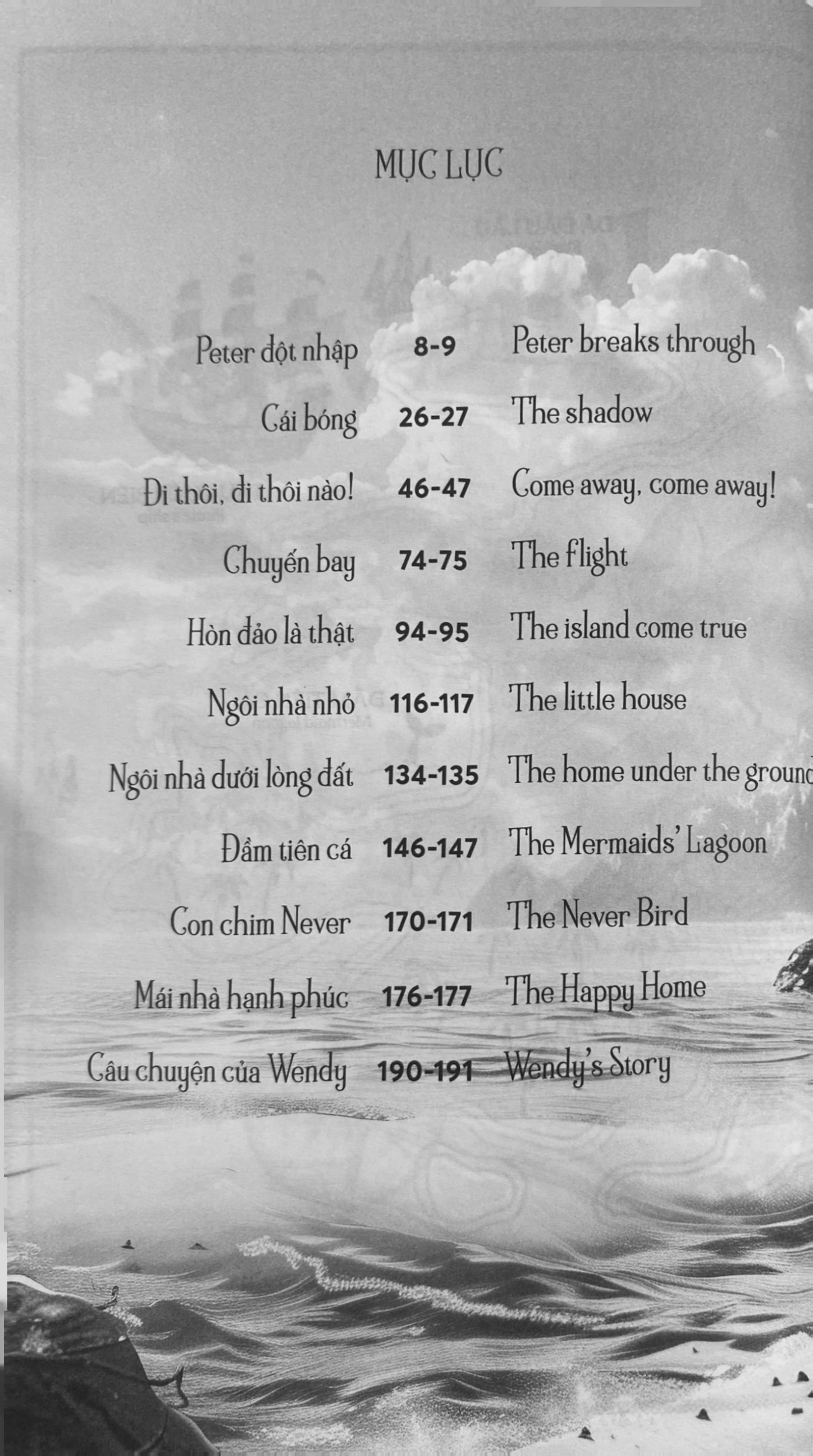 peter pan - song ngữ - Ảnh 3