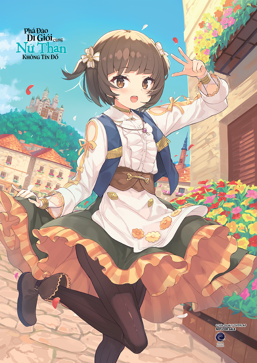 phá đảo dị giới cùng nữ thần không tín đồ - tập 3 - công chúa băng tạc máu lạnh - bản đặc biệt - tặng kèm bookmark + poster a3 + standee acylic - Ảnh 5