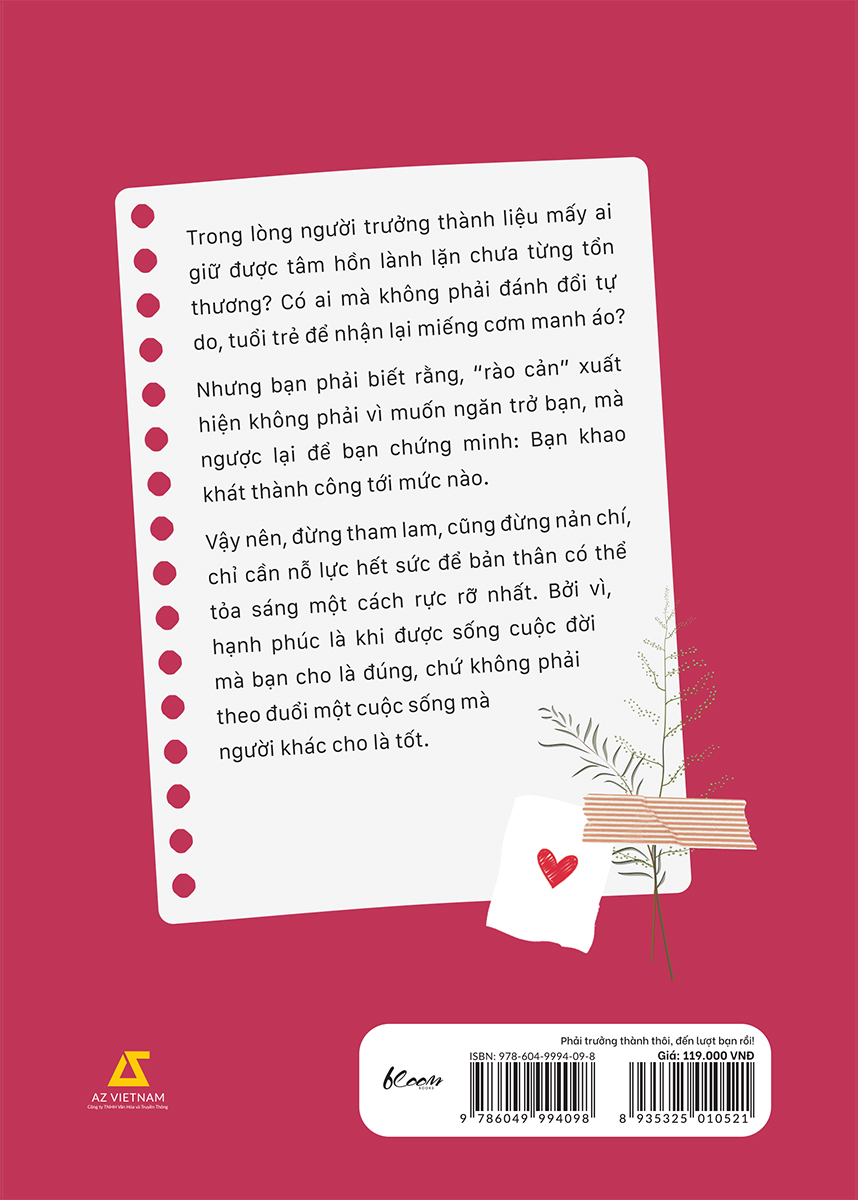 phải trưởng thành thôi, đến lượt bạn rồi! - Ảnh 3