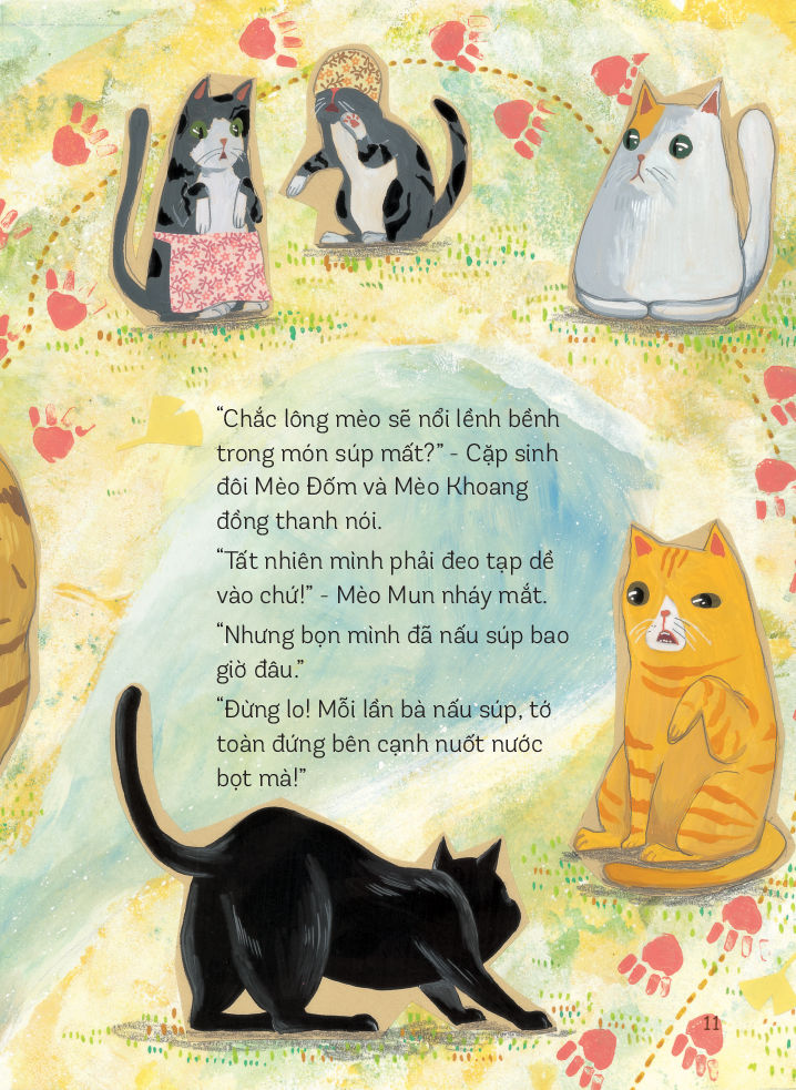 phẩm chất nhà lãnh đạo nhí - tinh thần hợp tác - món súp của mèo - Ảnh 11