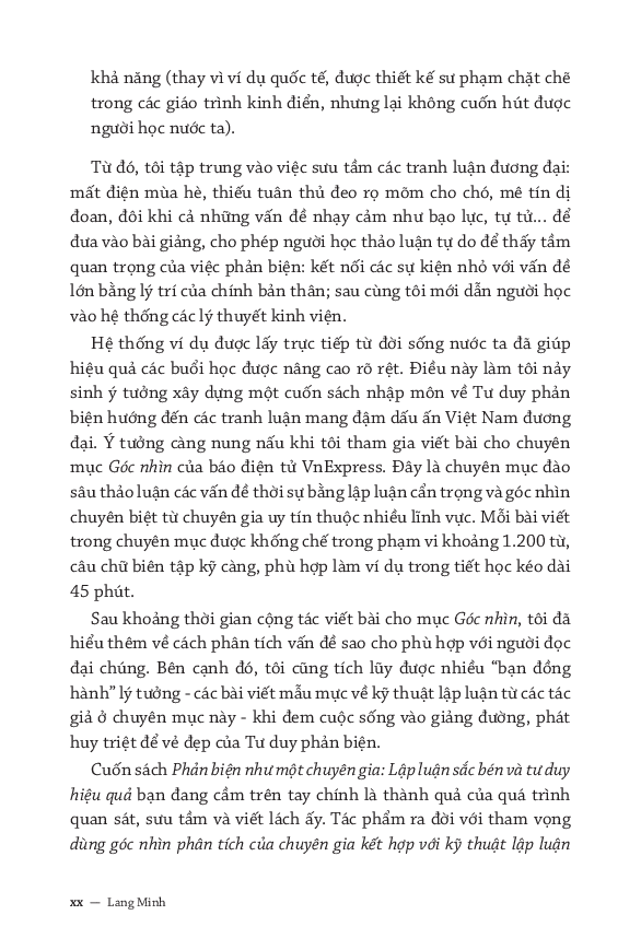 phản biện như một chuyên gia - lập luận sắc bén và tư duy hiệu quả - Ảnh 15