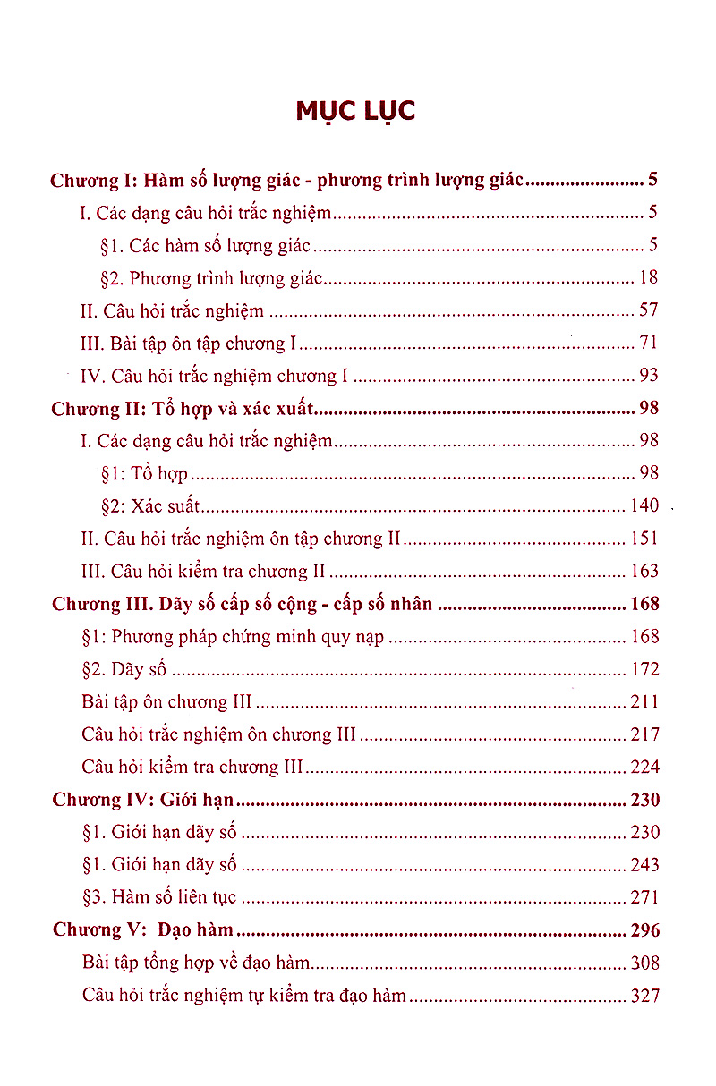 phân dạng và phương pháp giải các dạng bài tập trắc nghiệm đại số - giải tích 11 - Ảnh 3