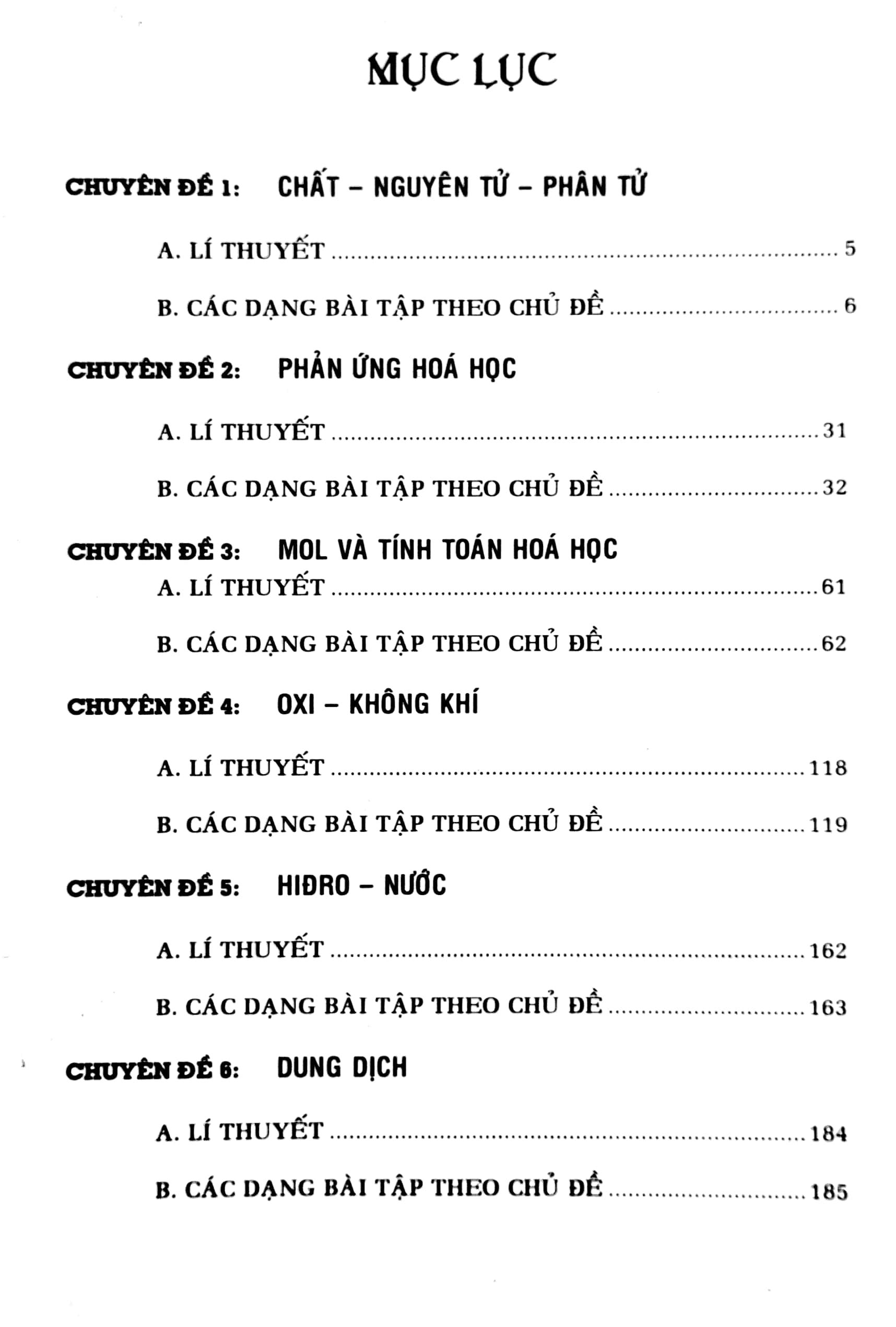 phân loại và hướng dẫn giải các chuyên đề hóa học 8 (biên soạn theo chương trình giáo dục phổ thông mới) (tái bản 2023) - Ảnh 3