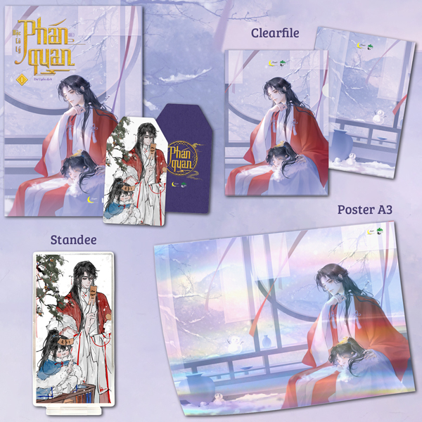 phán quan - tập 1 - bản đặc biệt - tặng kèm bookmark + standee + clearfile a4 + poster a3