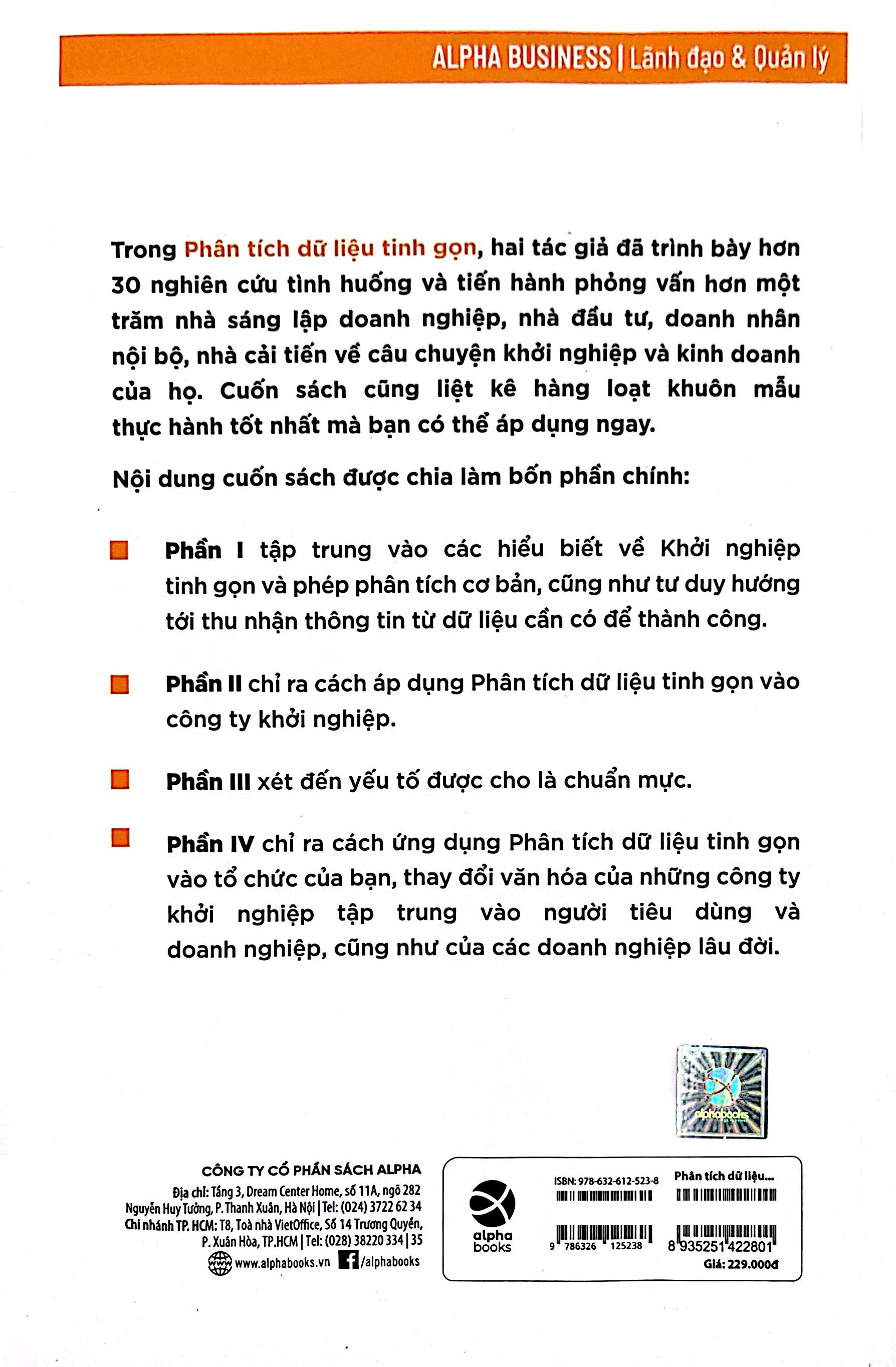 Phân Tích Dữ Liệu Tinh Gọn (Tái Bản 2025) - Ảnh 3