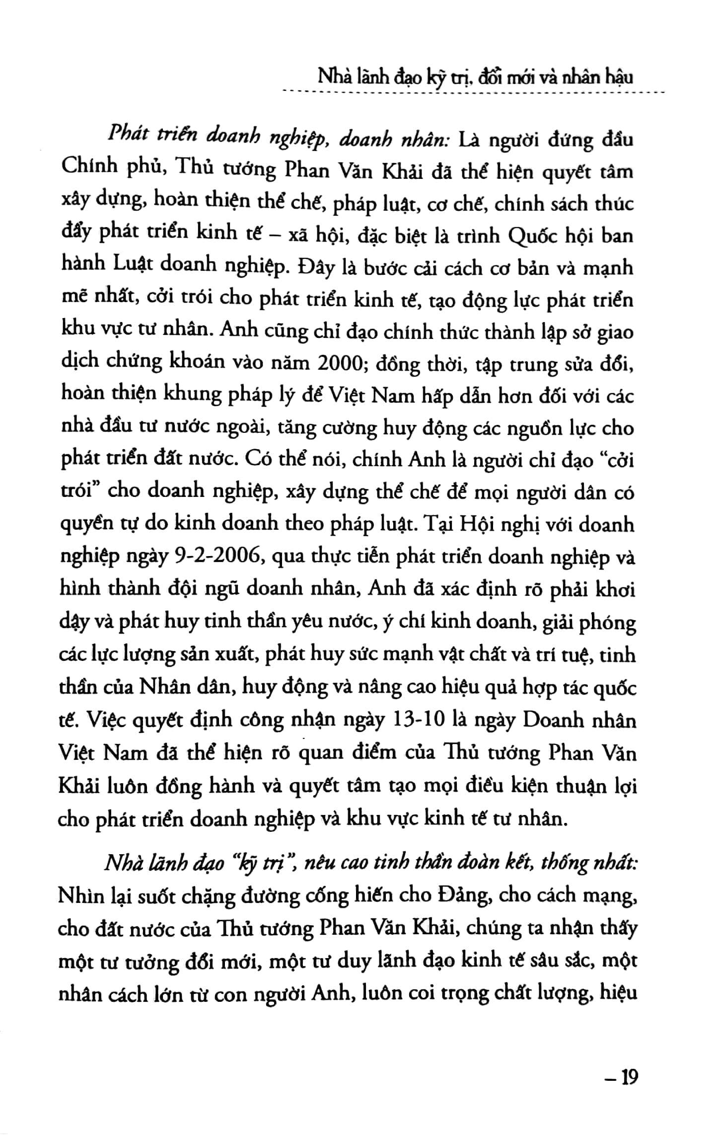 phan văn khải - nhà lãnh đạo kỹ trị, đổi mới và nhân hậu (những hồi ức đặc biệt) - Ảnh 10