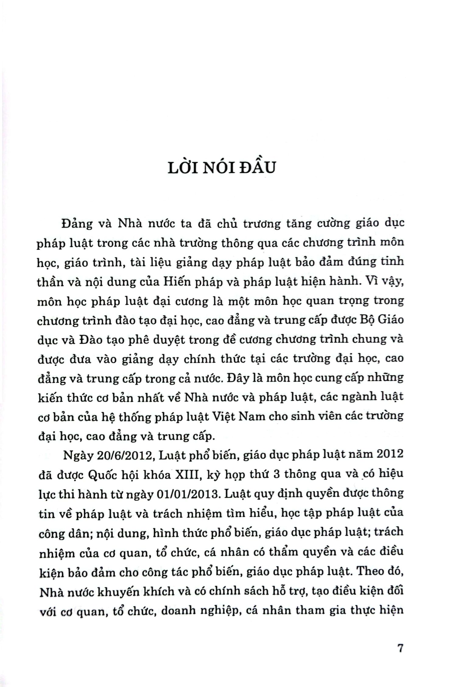 pháp luật đại cương - dùng trong các trường đại học, cao đẳng và trung cấp (xuất bản lần thứ 20, có sửa chữa, bổ sung) - Ảnh 3