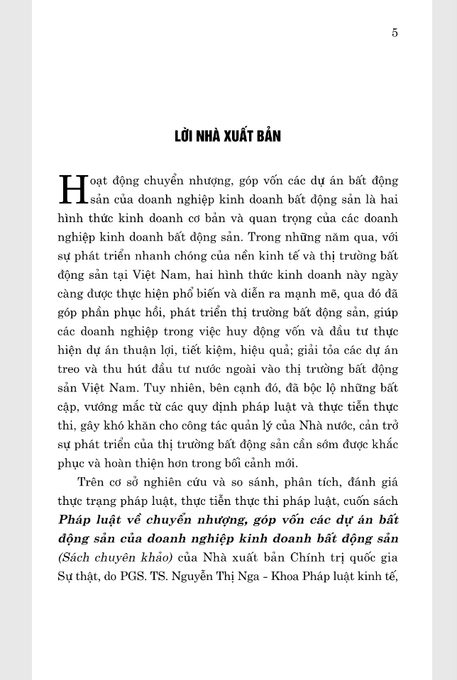 pháp luật về chuyển nhượng, góp vốn các dự án bất động sản của doanh nghiệp kinh doanh bất động sản - Ảnh 3