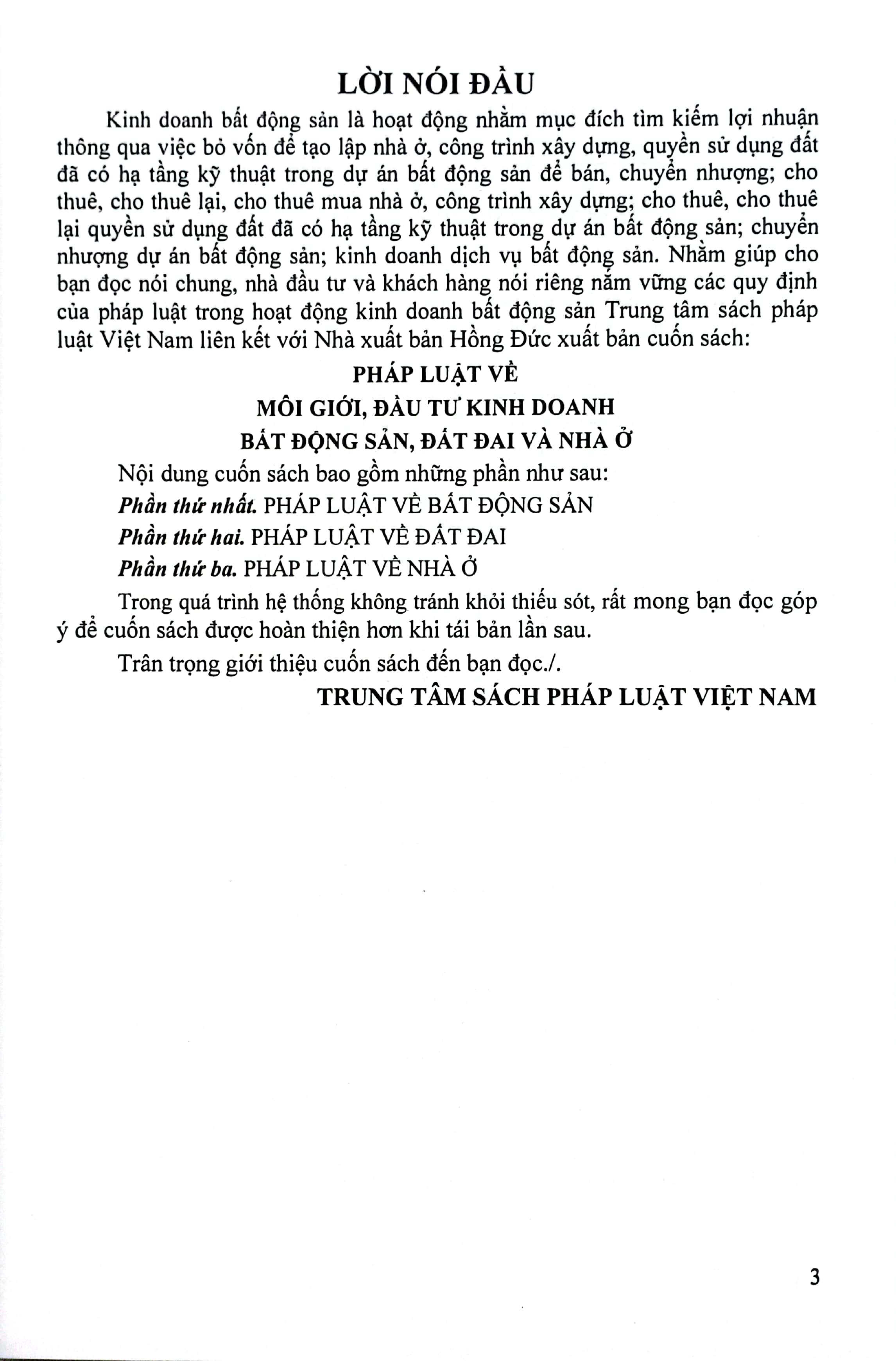 pháp luật về môi giới, đầu tư kinh doanh bất động sản, đất đai và nhà ở - Ảnh 3