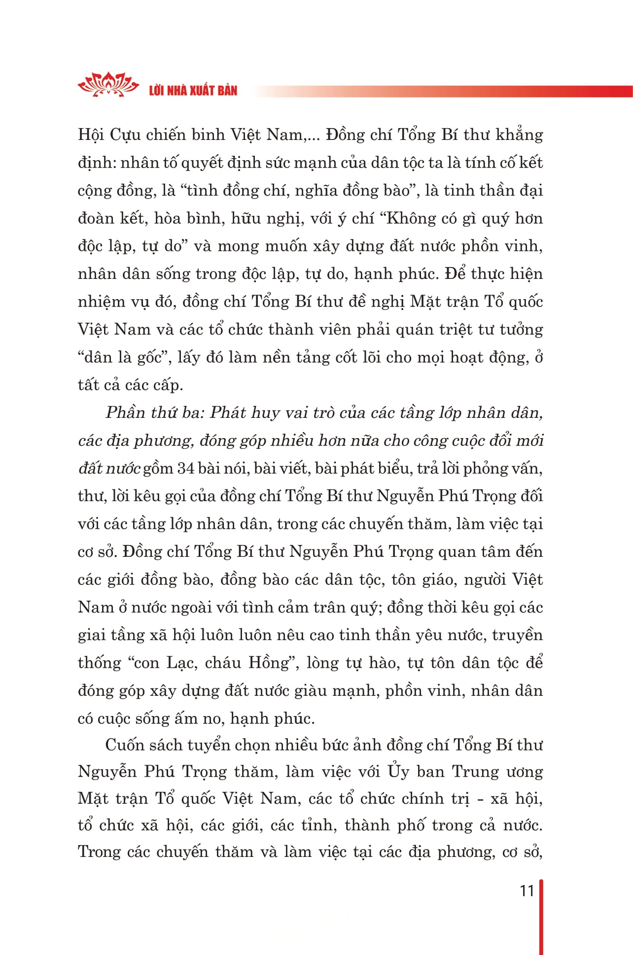 phát huy truyền thống đại đoàn kết dân tộc xây dựng đất nước ta ngày càng giàu mạnh, văn minh hạnh phúc - Ảnh 11