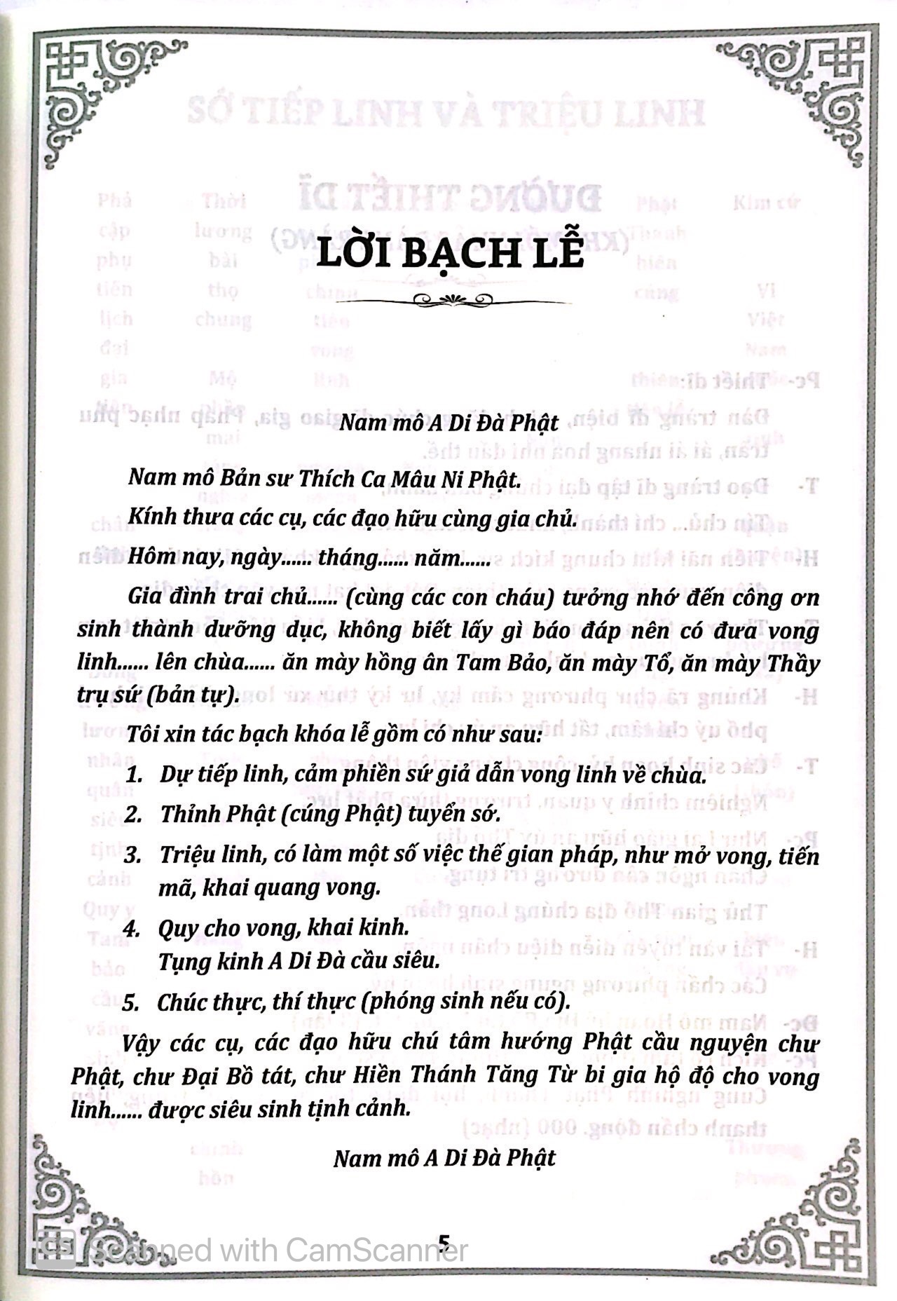 phật lịch 2562 - khoa cúng thông dụng - Ảnh 3