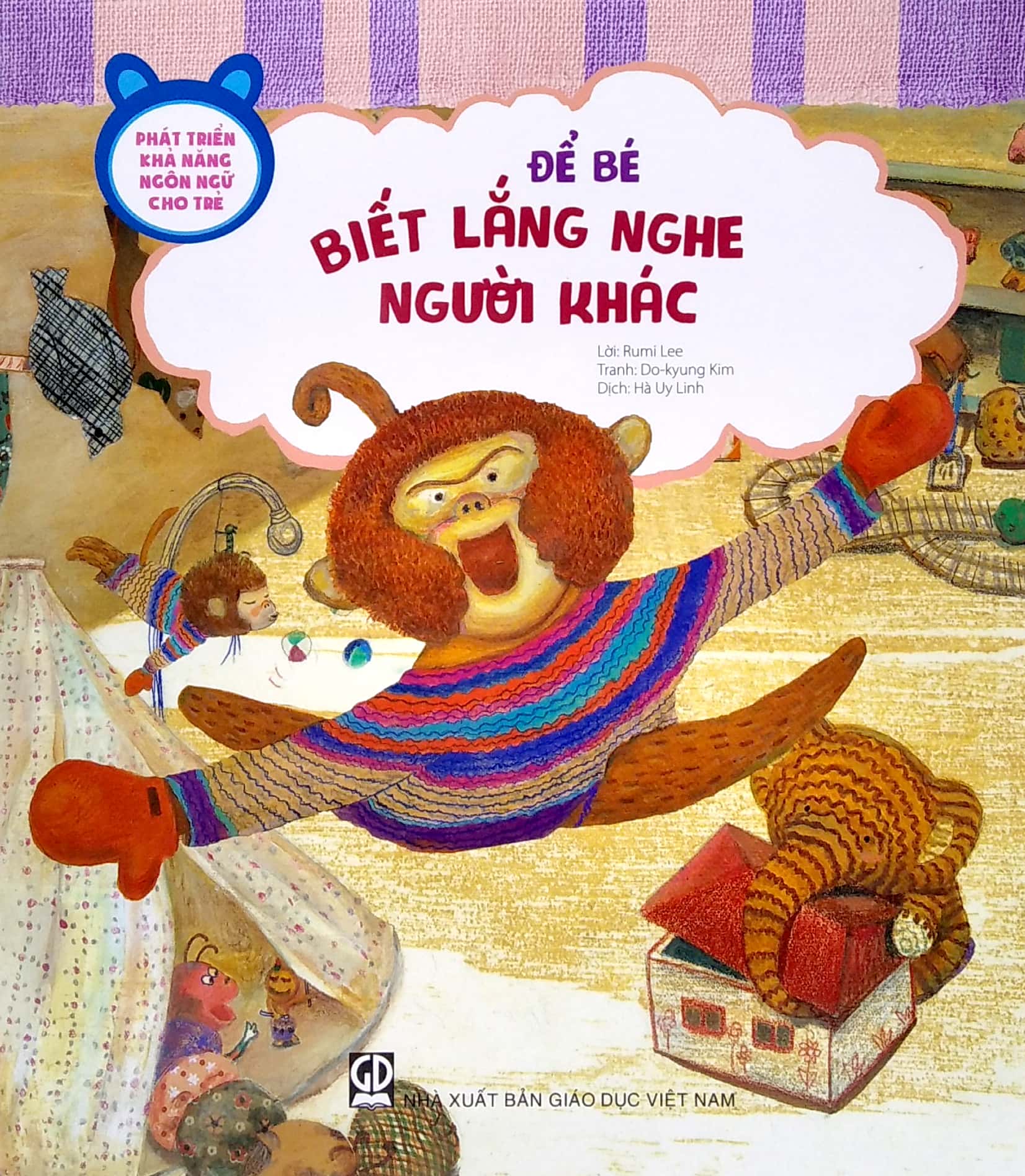 phát triển khả năng ngôn ngữ cho trẻ - để bé biết lắng nghe người khác - Ảnh 2