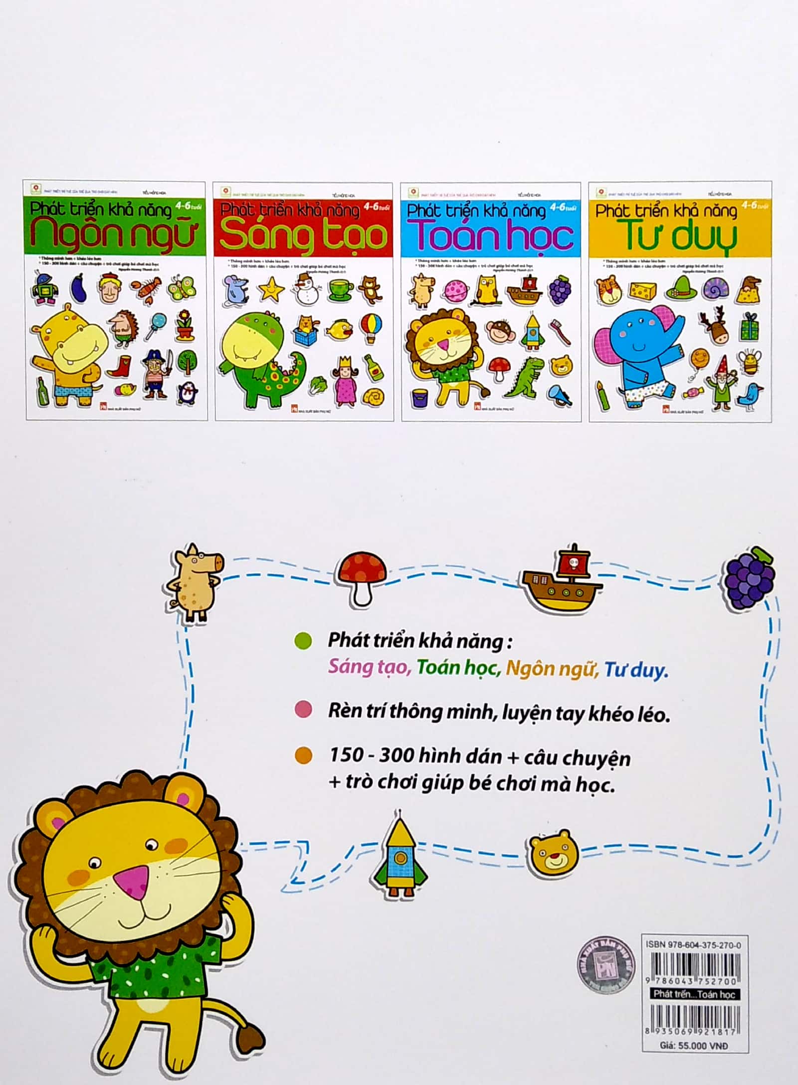 phát triển khả năng toán học (4 - 6 tuổi) - tái bản 2022 - Ảnh 7