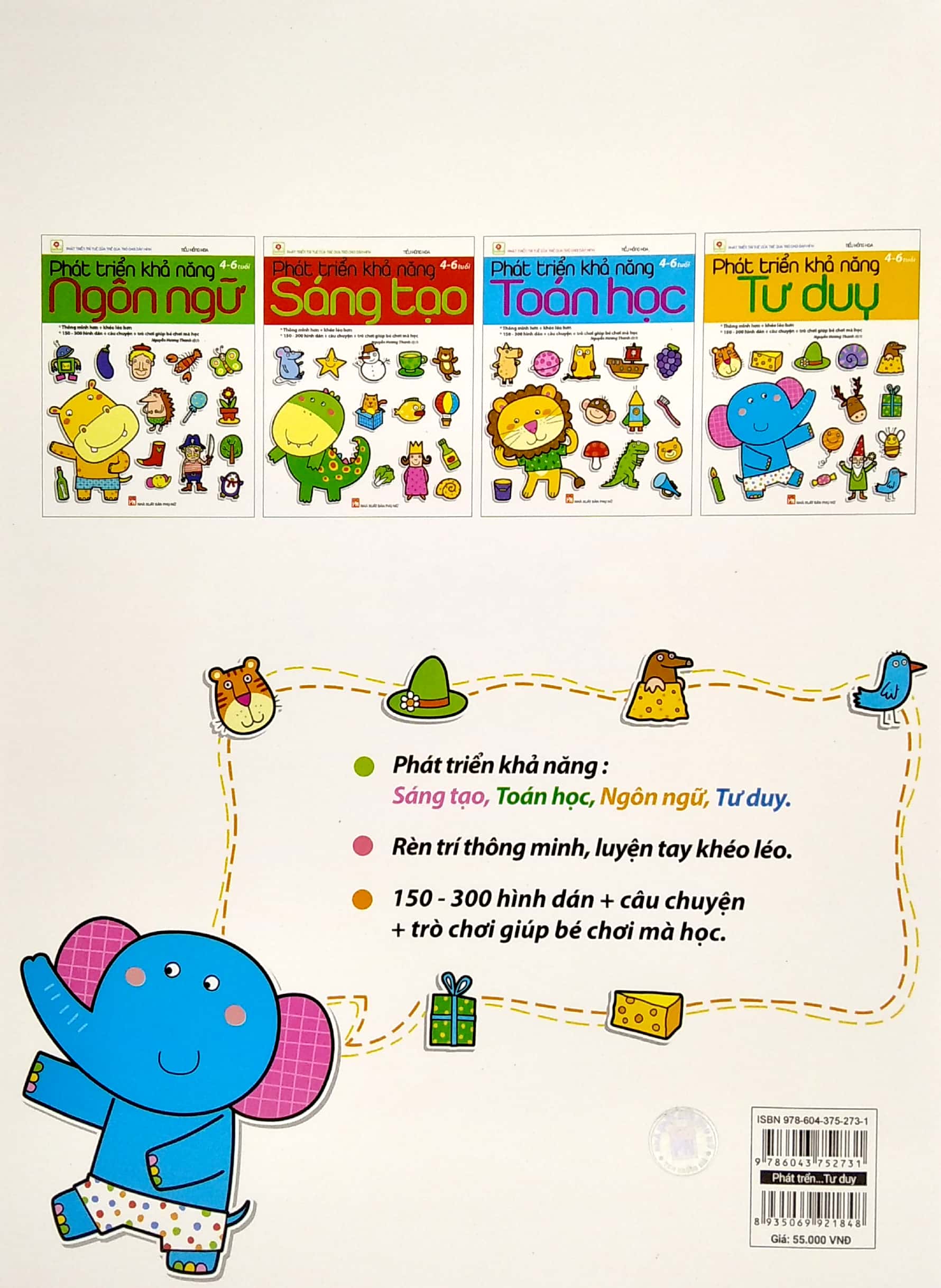 phát triển khả năng tư duy (4 - 6 tuổi) - tái bản 2022 - Ảnh 7